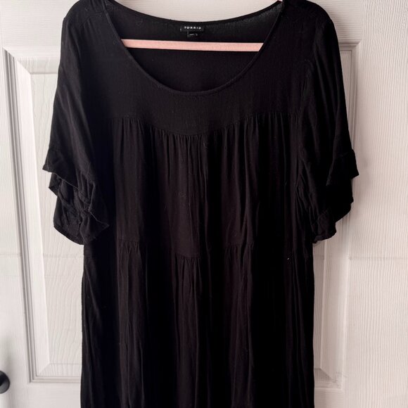 EUC Torrid Black Swing Dress - Picture 1 of 3